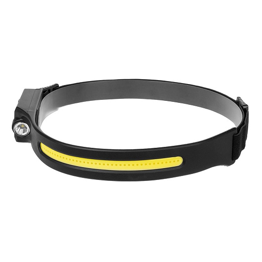 2 Фонарь налобный NISUS сенсорный LED-120 LM, COB-340 LM, IPX4, USB