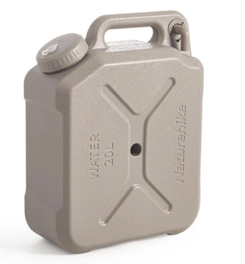 Канистра Naturehike кемпинговая, 20 л. бежевая Канистра Naturehike кемпинговая, 20 л. бежевая
