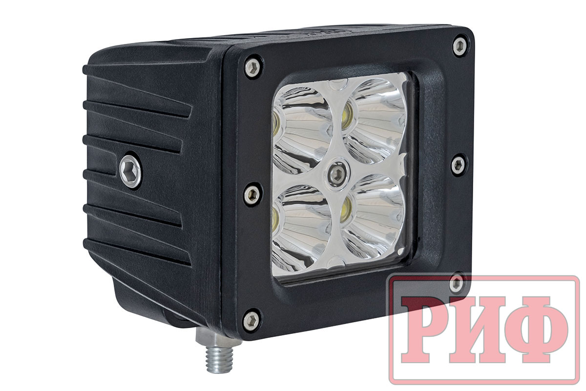 Светодиодная фара дальнего света РИФ 92 мм 20W