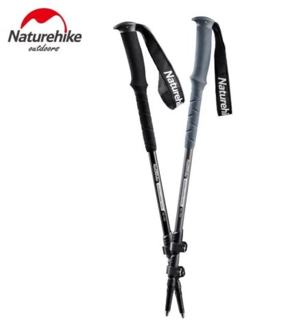 2.Палки треккинговые, алюминиевые, ST03, серые, для ходьбы (2 шт.)
