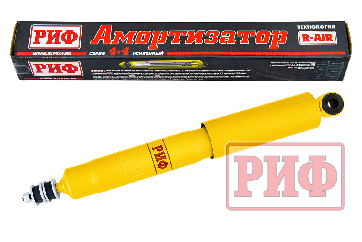Амортизатор усиленный РИФ задний Toyota Land Cruiser 70-73-78 (1990-1996) лифт 50 мм Амортизатор усиленный РИФ задний Toyota Land Cruiser 70-73-78 (1990-1996) лифт 50 мм
