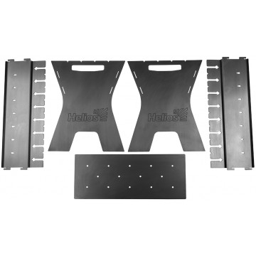 1 Мангал разборный Helios Жарыч (1,5 мм), с сумкой