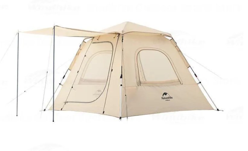 Палатка Naturehike Ango 3-местная, быстросборная, снежная юбка, бежевая Палатка Naturehike Ango 3-местная, быстросборная, снежная юбка, бежевая