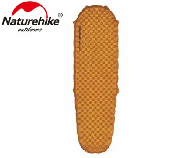 Коврик надувной Naturehike 183х58х8 см, овальный, оранжевый Коврик надувной Naturehike 183х58х8 см, овальный, оранжевый