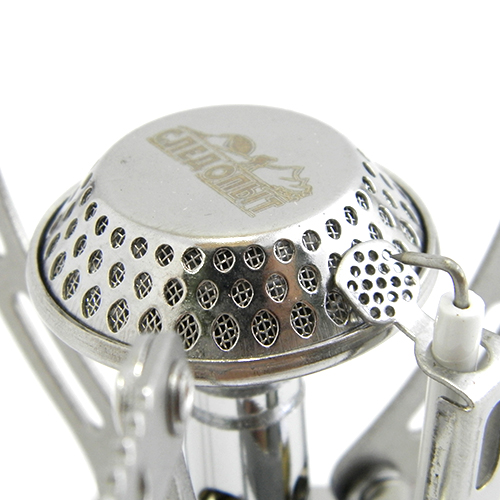 Горелка газовая портативная СЛЕДОПЫТ "Одинокий путешественник" резьбовой баллон