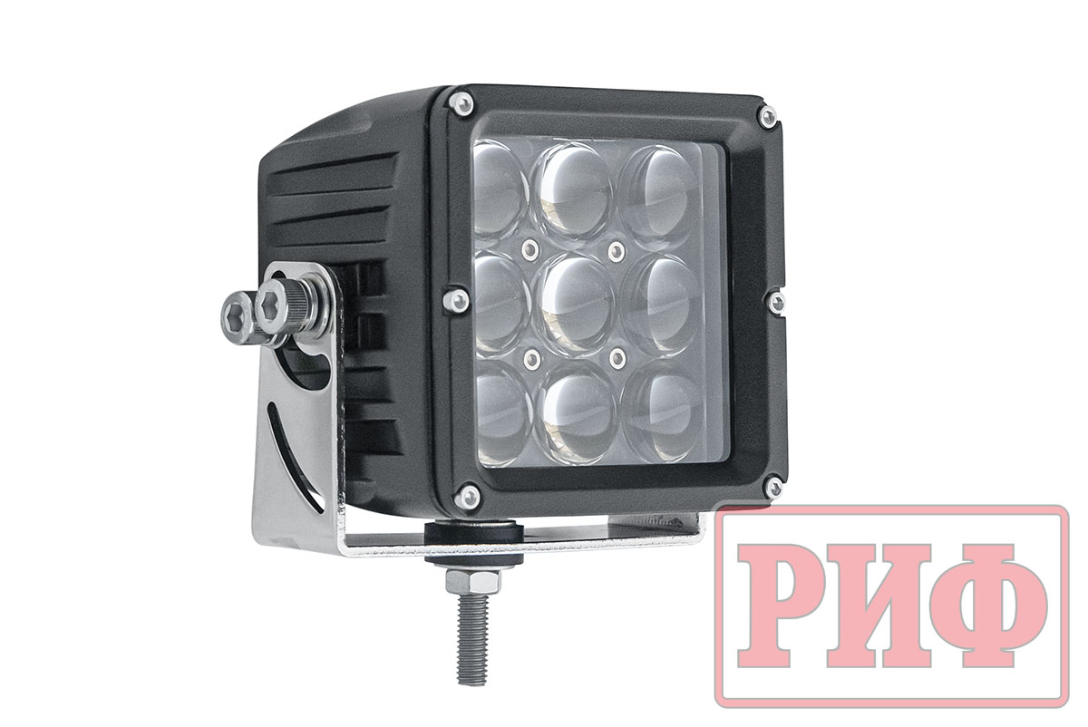 Фара светодиодная дальнего света РИФ 99 мм 27W