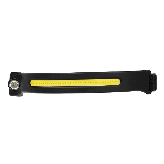 3 Фонарь налобный NISUS сенсорный LED-120 LM, COB-340 LM, IPX4, USB