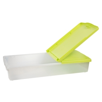 Короб для хранения IRIS UNDER-BED PLASTIC BOX 46л, зеленый