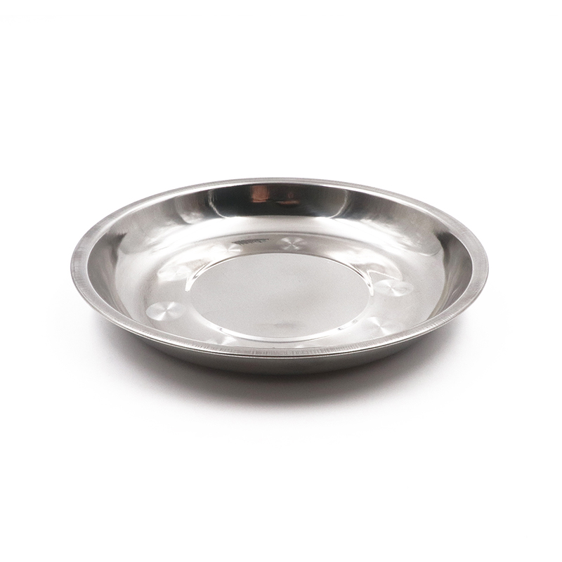 Тарелка "СЛЕДОПЫТ" нержавеющая сталь, d 21 см