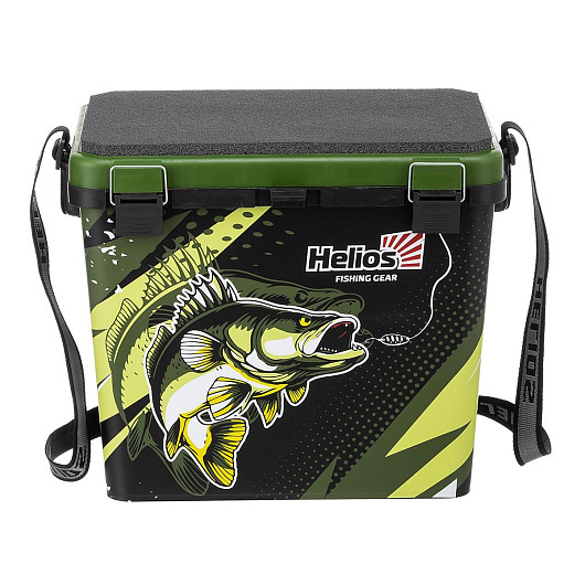 1 Ящик рыболовный зимний HELIOS ZANDER односекционный хаки