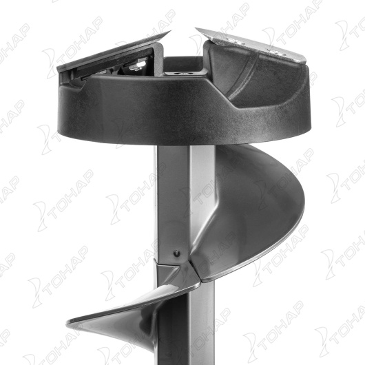 Шнек пластиковый под шуруповерт ULTRALITE 150R V2.0 правое вращение, серый