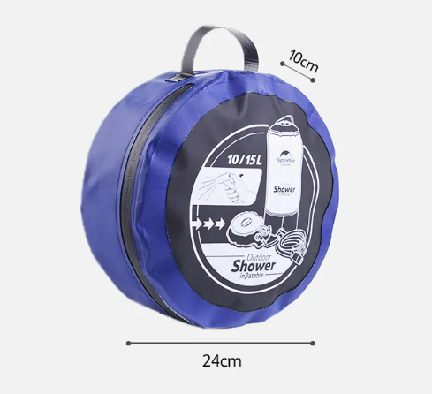 Душ кемпинговый Naturehike с ножным насосом