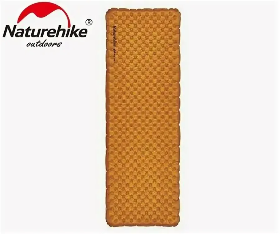 Коврик надувной Naturehike 196х64х8 см, оранжевый Коврик надувной Naturehike 196х64х8 см, оранжевый