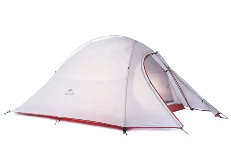 Палатка Naturehike Cloud Up Si 2-местная, алюминиевый каркас, сверхлегкая, серо-красная Палатка Naturehike Cloud Up Si 2-местная, алюминиевый каркас, сверхлегкая, серо-красная