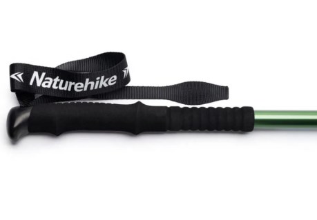 3.Палки треккинговые, алюминиевые, ST01, зеленые, для ходьбы (2шт.)