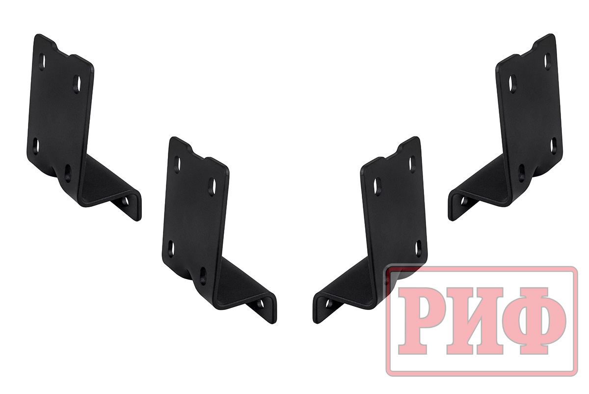 Кронштейны для крепления маркизы (крепежный размер от 61 до 69 мм) к алюм. багажнику (платформе) РИФ