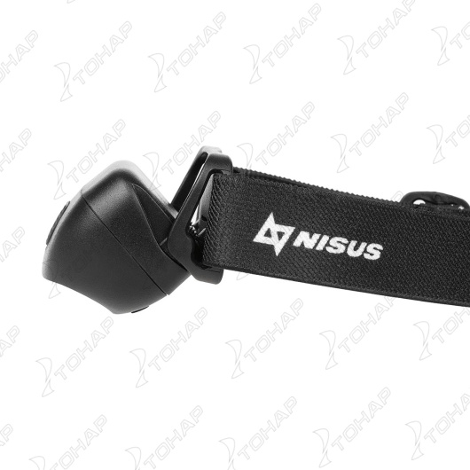 3 Фонарь налобный NISUS 200 LM, IP44, USB