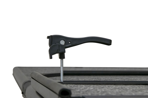 Крышка кузова Toyota Hilux Vigo 2005-2015 трёхсекционная, алюминиевая, черная