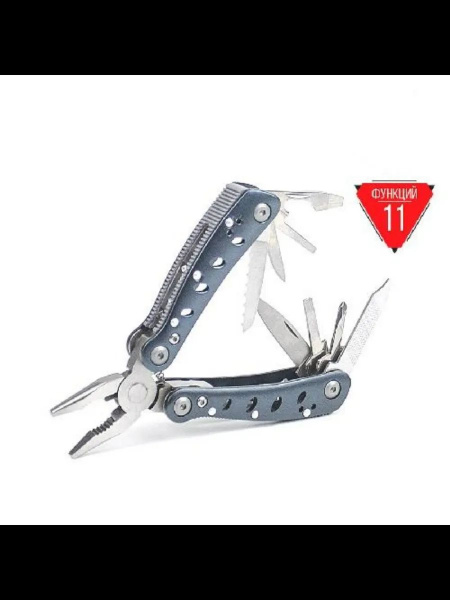 Мультитул Ganzo G2019S, 11 предметов, цв.синий
