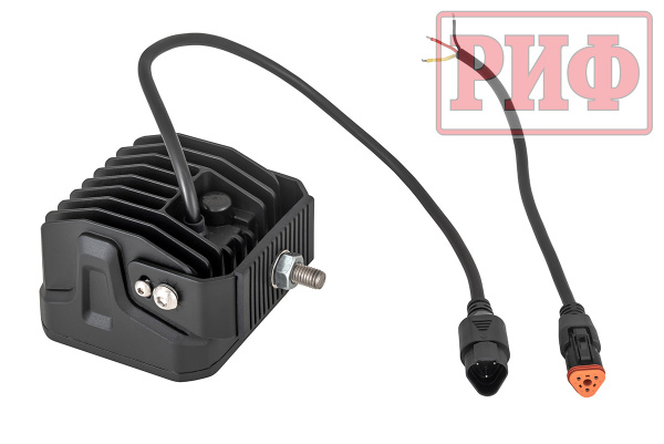 Фара водительского света РИФ 107x102x86 мм 60W LED