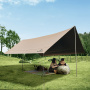 Тент кемпинговый Naturehike 3,8Х5 м., янтарный
