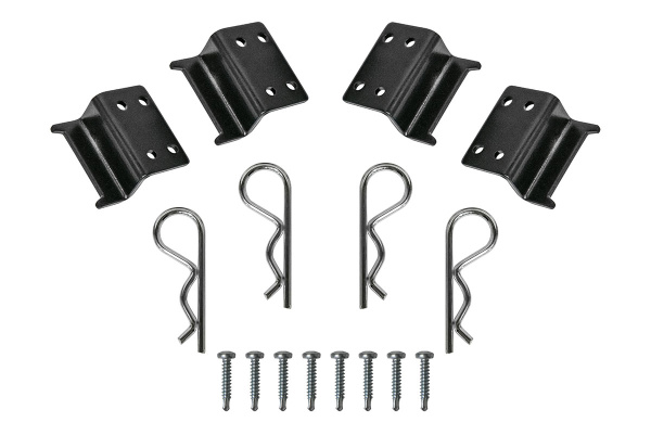 Крышка кузова Toyota Tundra 2007-2016 трёхсекционная, алюминиевая, черная (6,5 фута - 198,25 см)