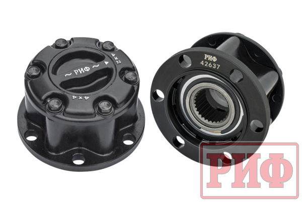 Хабы колесные РИФ для SsangYong (с болтами 12 шт.) усиленные (2 шт.) Хабы колесные РИФ для SsangYong (с болтами 12 шт.) усиленные (2 шт.)