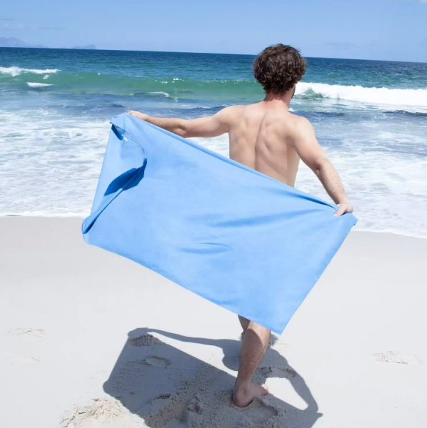 4 Тряпка кемпинговая Naturehike, 100х30 см, голубая