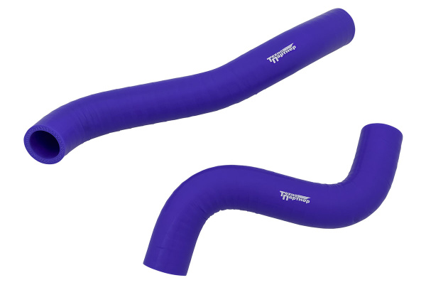 Патрубки радиатора ВАЗ 2123 "Шеви Нива" (к-т 2шт) силикон армир