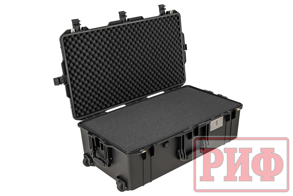 3 Кейс защитный ударопрочный РИФ 609х478х334 мм IP67 на колесах с телескопической ручкой