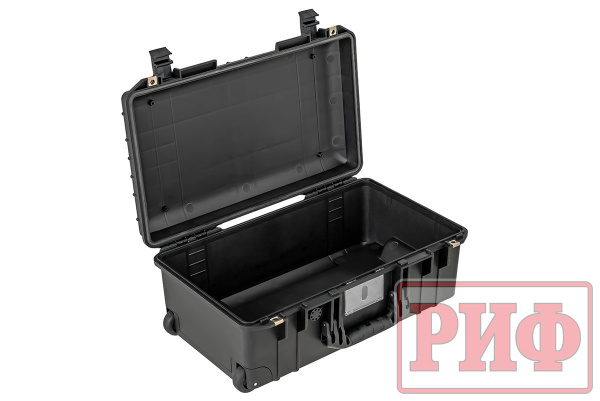 Кейс защитный ударопрочный РИФ 558х355х228 мм IP67 на колесах с телескопической ручкой