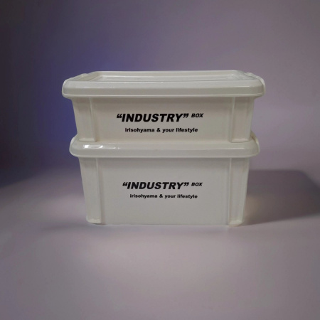 2 Контейнер IRIS для хранения, с крышкой, белый