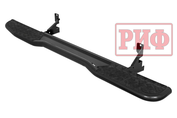 Пороги РИФ силовые Toyota Land Cruiser Prado 120 черные