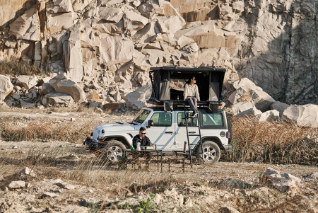 Палатка на крышу автомобиля Wild Land Rock Cruiser 140 pro ECO