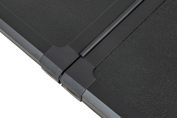 Крышка кузова РИФ для Toyota Tundra 2022+, трёхсекц. 1740х1756/1727 мм, алюминиевая, черная (5,8 ft)