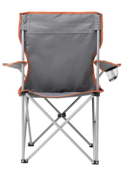 2 Кресло NISUS складное серое 100 кг.