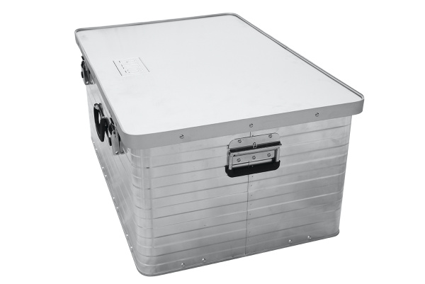 Ящик алюминиевый РИФ 800х540х365 мм (ДхШхВ) Ящик алюминиевый РИФ 800х540х365 мм (ДхШхВ)