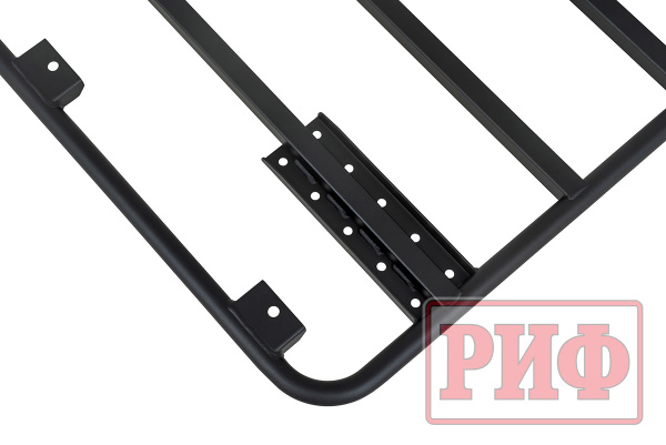 Багажник экспедиционный (платфома) РИФ 1200x1400 мм для Mitsubishi L200 до 2005 г.