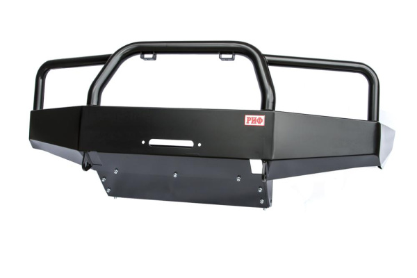 Бампер РИФ передний Nissan Patrol Y61 -2004 с кенгурином