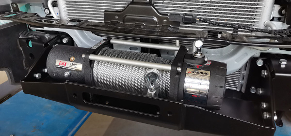 Площадка РИФ под лебёдку в штатный бампер TANK 500