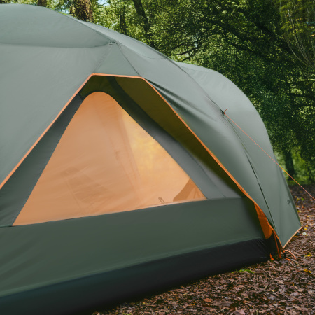 Палатка Naturehike KOTA 4, 8-местная, алюминиевый каркас, темно-зеленая