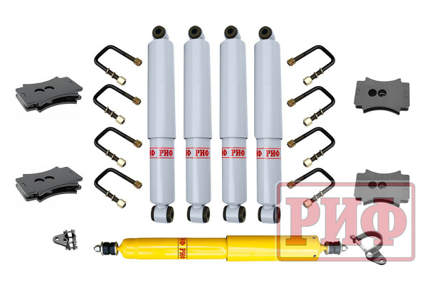 Лифт-комплект РИФ газовый ГАЗ Соболь до 2018 h=30 мм