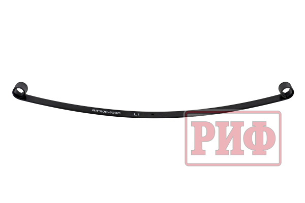 Лист 1 рессоры RIF206-520C 7*60*1244