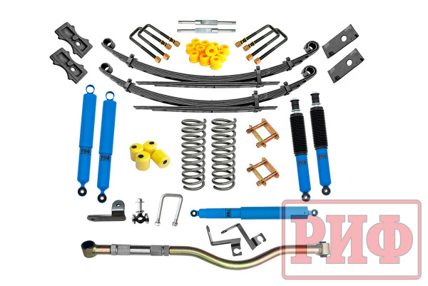 Лифт-комплект РИФ арктический УАЗ Патриот 2019+ лифт 50 мм жесткий