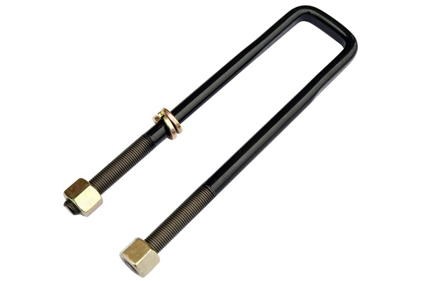 Стремянка РИФ 245 мм для УАЗ Буханка лифт к штатной 40 мм, для рессор шириной 45 мм