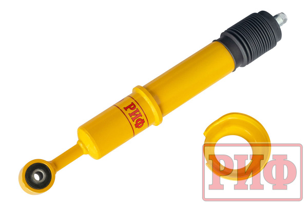 Амортизатор РИФ передний Toyota Hilux 2015+, Fortuner 2015+ штатный и лифт 0-45 мм