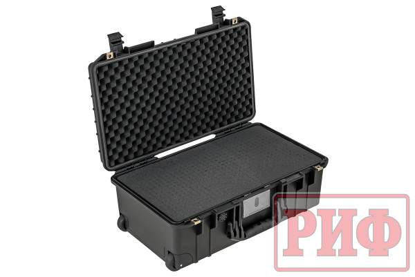 Кейс защитный ударопрочный РИФ 558х355х228 мм IP67 на колесах с телескопической ручкой