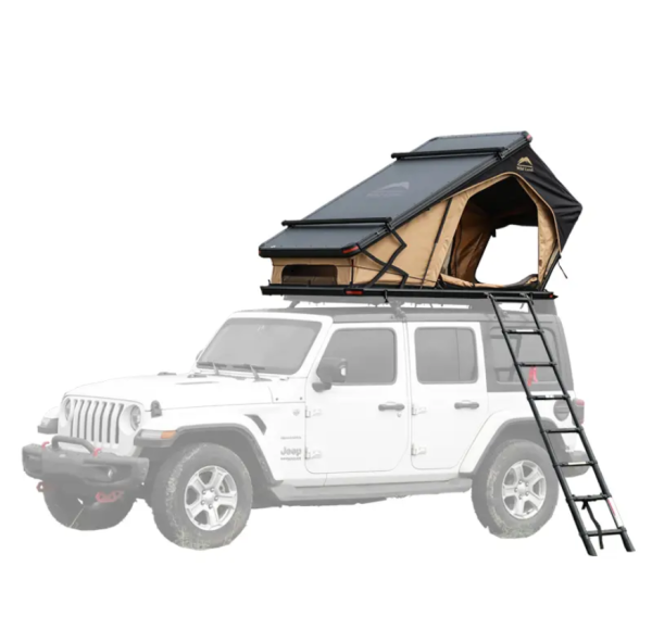 Палатка на крышу автомобиля Wild Land Bush Cruiser 120 V2 Pro, с лестницей