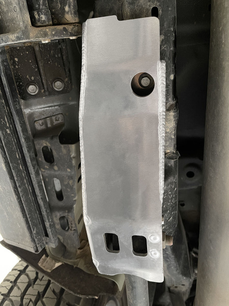 Защита Falcon нижнего продольного рычага заднего моста TANK 300, алюминиевая, 5 мм (комплект - правая/левая)