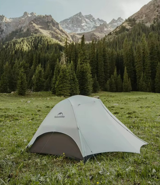 Палатка Naturehike Star River UL Si 2-местная, алюминиевый каркас, хаки